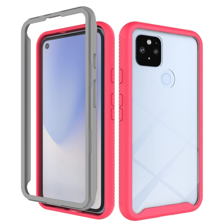 For Google Pixel 4a 5G Starry Sky Solid Color Series Shockproof PC + TPU Protective Case