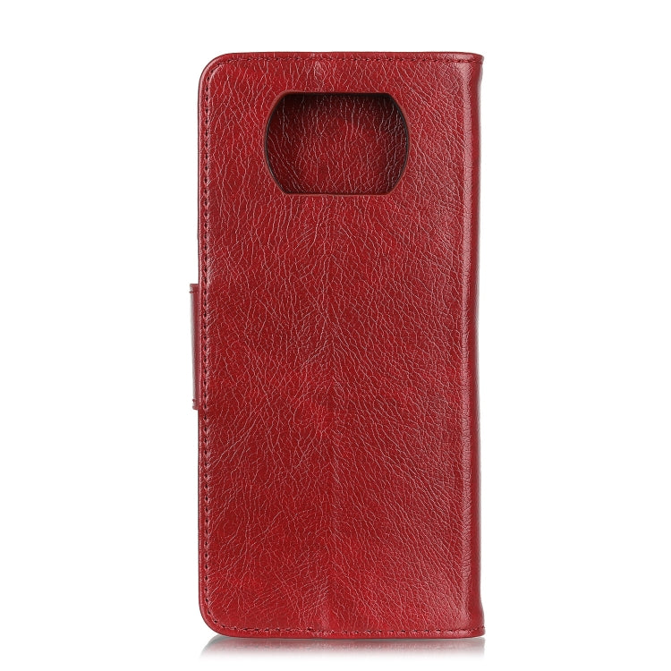 For Xiaomi Poco X3 NFC Nappa Texture Horizontal Flip Leather Case with Holder & Card Slots & Wallet
