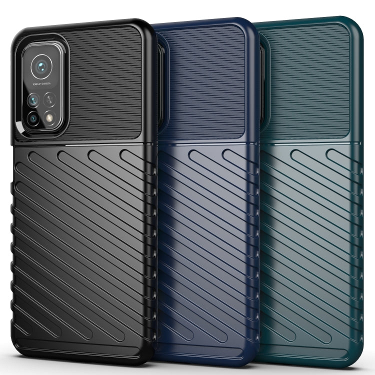 For Xiaomi Mi 10T Pro 5G Thunderbolt Shockproof TPU Soft Case(Black)