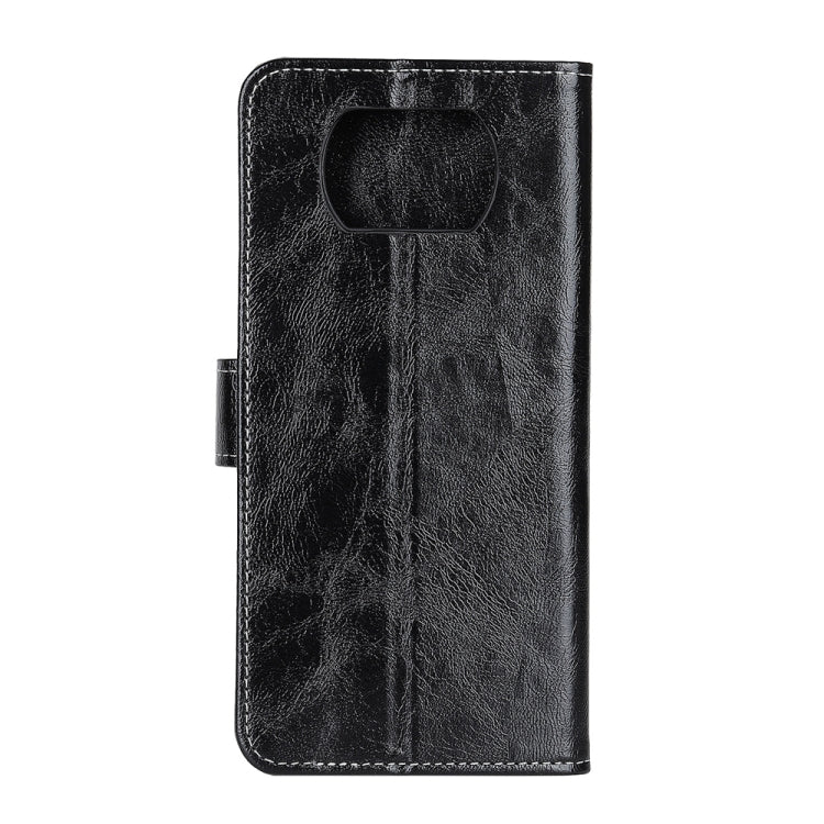 For Xiaomi POCO X3 NFC Retro Crazy Horse Texture Horizontal Flip Leather Case with Holder & Card Slots & Photo Frame & Wallet
