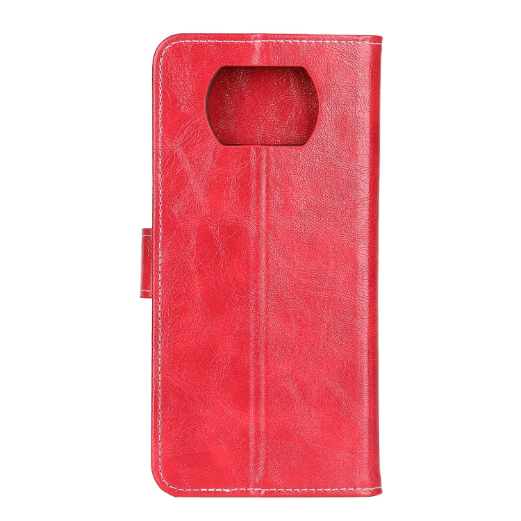 For Xiaomi POCO X3 NFC Retro Crazy Horse Texture Horizontal Flip Leather Case with Holder & Card Slots & Photo Frame & Wallet