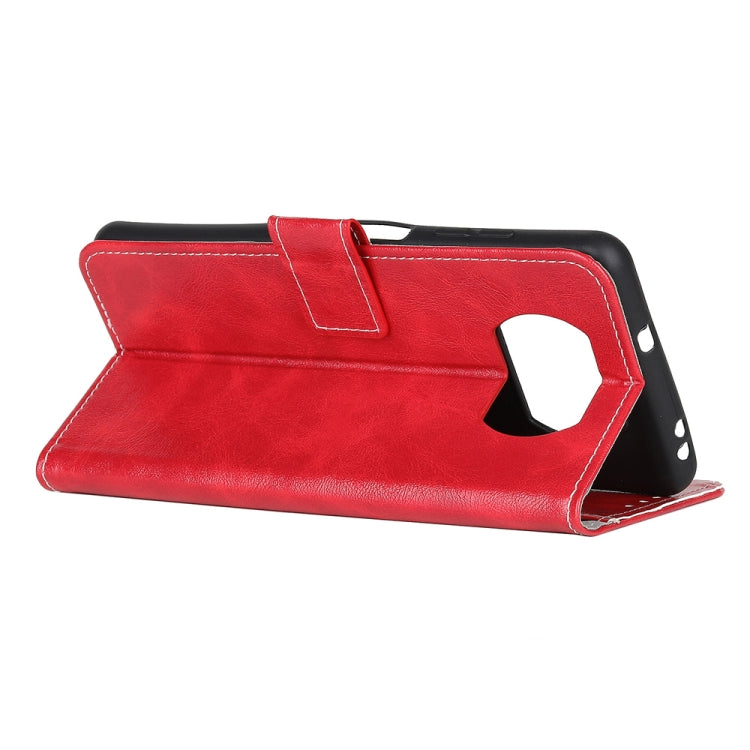 For Xiaomi POCO X3 NFC Retro Crazy Horse Texture Horizontal Flip Leather Case with Holder & Card Slots & Photo Frame & Wallet