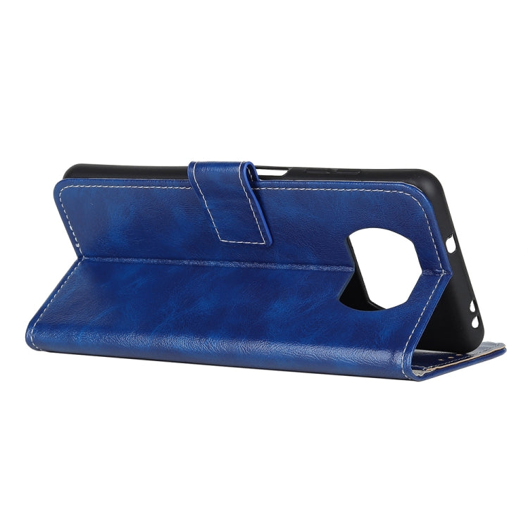 For Xiaomi POCO X3 NFC Retro Crazy Horse Texture Horizontal Flip Leather Case with Holder & Card Slots & Photo Frame & Wallet