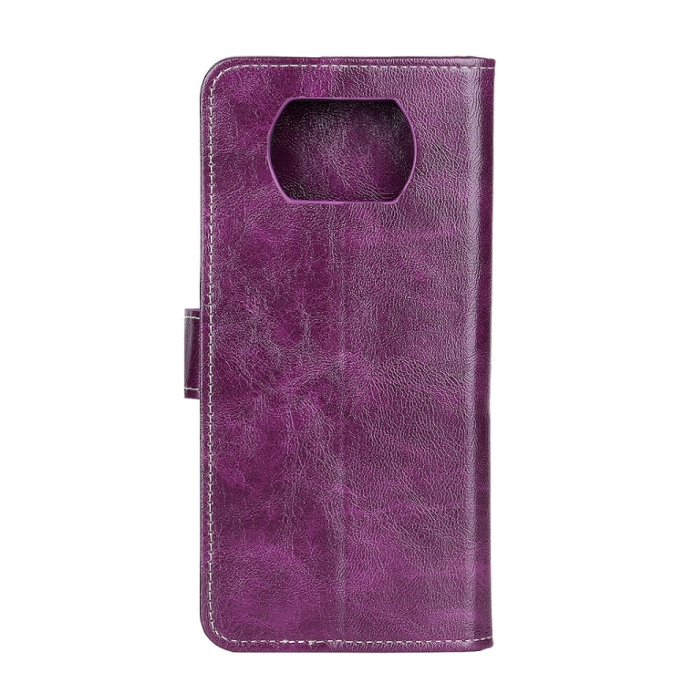 For Xiaomi POCO X3 NFC Retro Crazy Horse Texture Horizontal Flip Leather Case with Holder & Card Slots & Photo Frame & Wallet