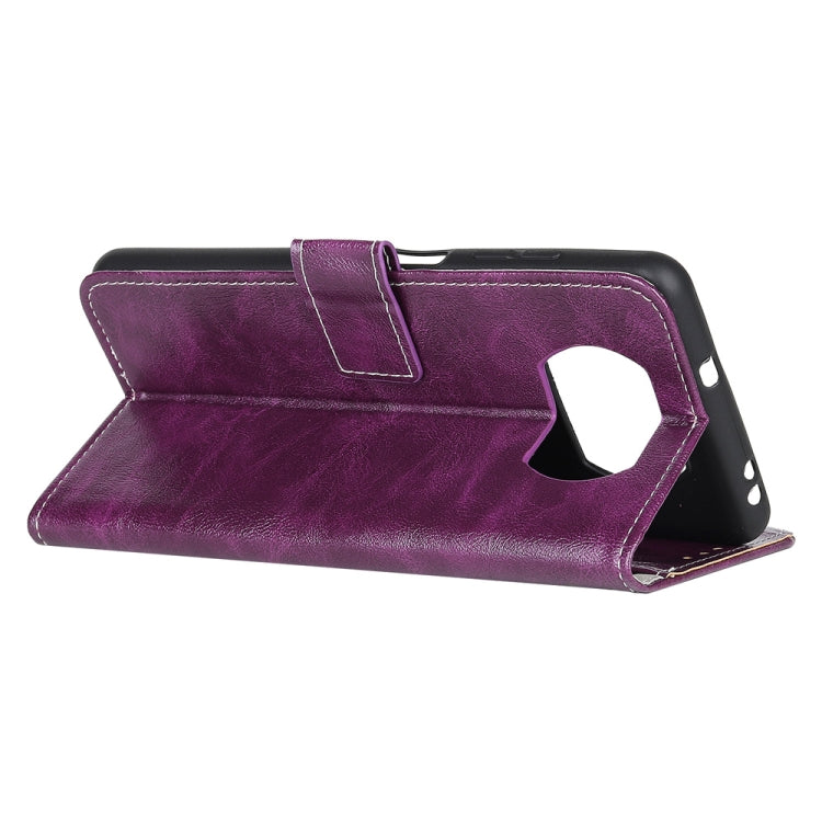 For Xiaomi POCO X3 NFC Retro Crazy Horse Texture Horizontal Flip Leather Case with Holder & Card Slots & Photo Frame & Wallet