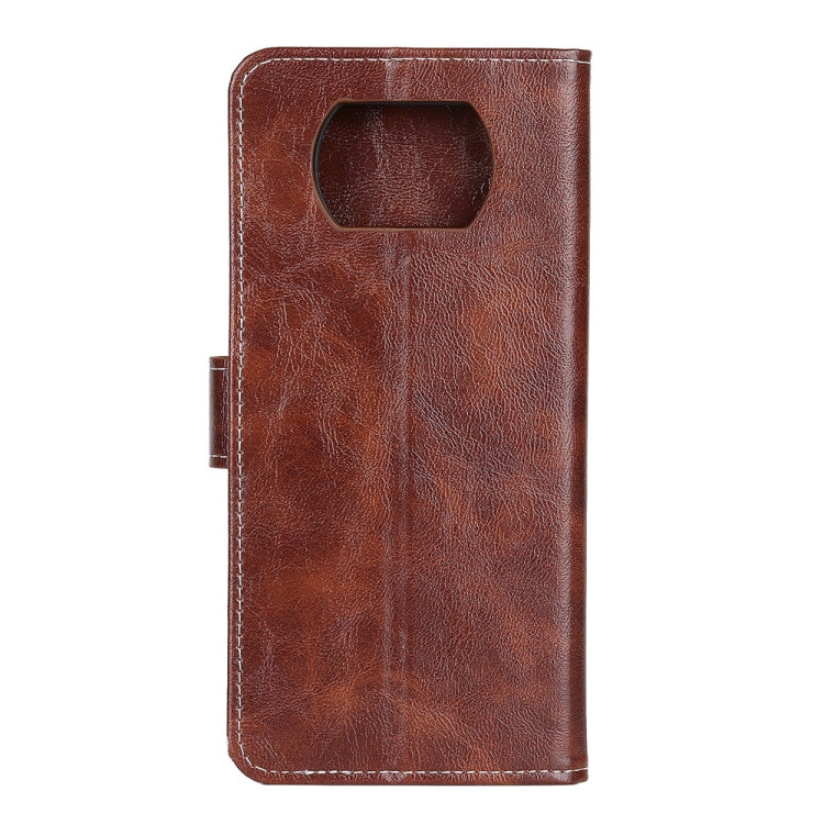 For Xiaomi POCO X3 NFC Retro Crazy Horse Texture Horizontal Flip Leather Case with Holder & Card Slots & Photo Frame & Wallet