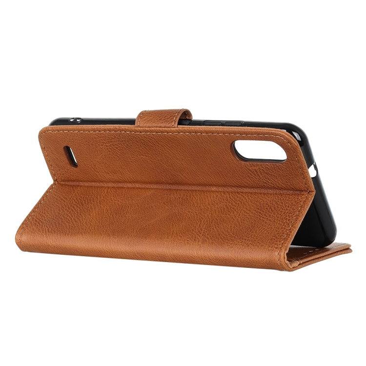 For LG K22 KHAZNEH Cowhide Texture Horizontal Flip Leather Case with Holder & Card Slots & Wallet