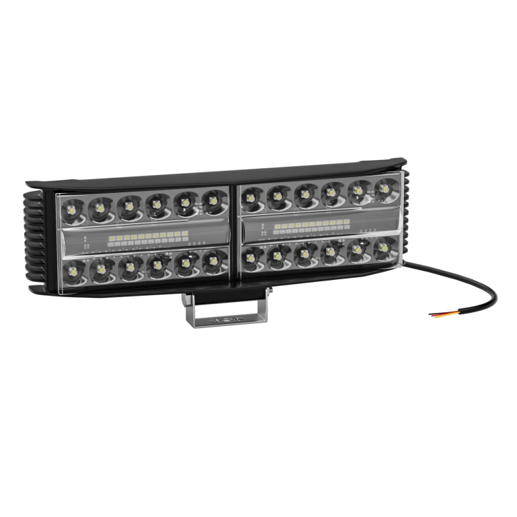 CS-1169B1 DC10-85V 65W 6000LM 6500K 24 LEDs Car Off-road Vehicle Modified Neptune Strip Light LED Headlight