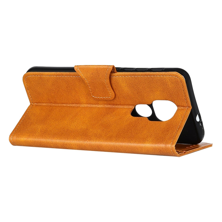 For Motorola Moto G9 / G9 Play / E7 Plus / Lenovo K12 Note Mirren Crazy Horse Texture Horizontal Flip Leather Case with Holder & Card Slots & Wallet