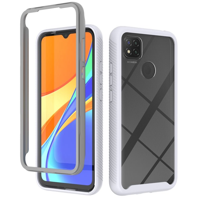 For Xiaomi Redmi 9C Starry Sky Solid Color Series Shockproof PC + TPU Protective Case