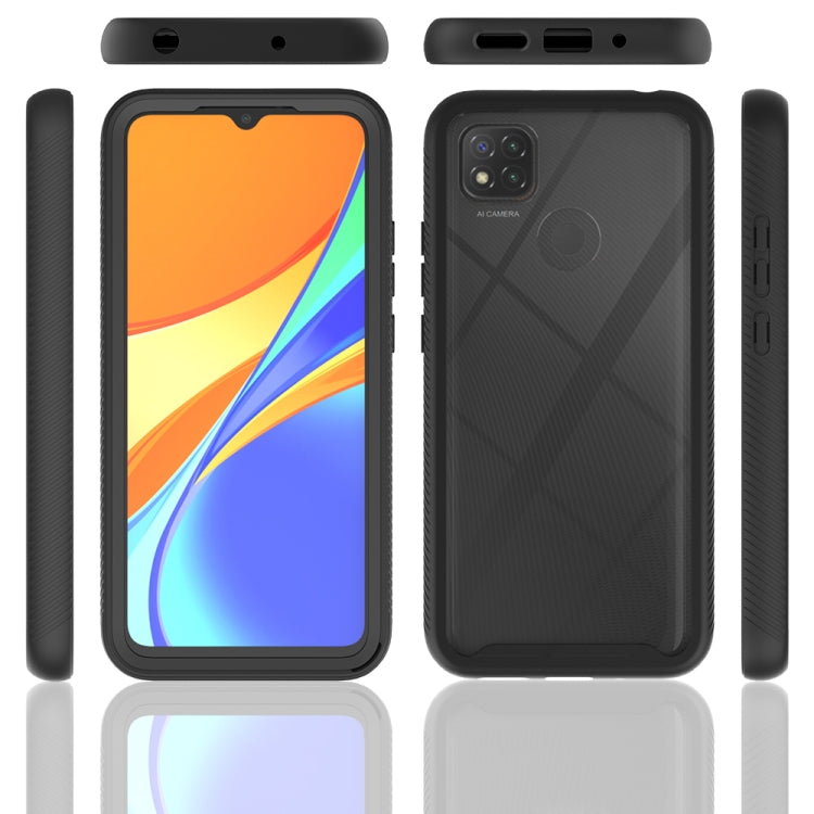 For Xiaomi Redmi 9C Starry Sky Solid Color Series Shockproof PC + TPU Protective Case