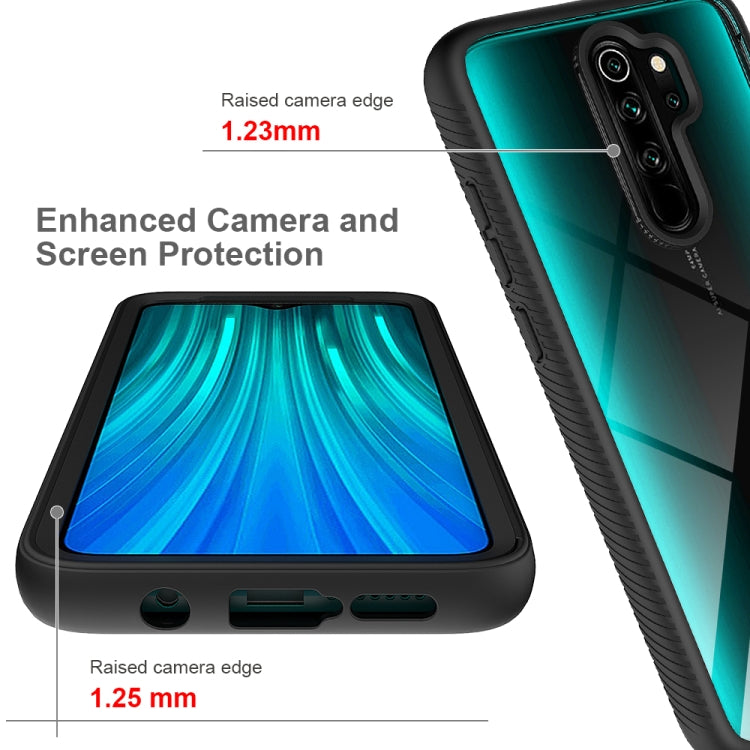 For Xiaomi Redmi Note 8 Pro Starry Sky Solid Color Series Shockproof PC + TPU Protective Case