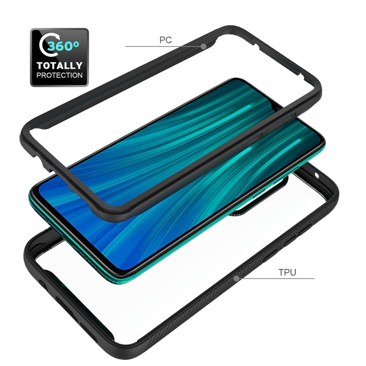 For Xiaomi Redmi Note 8 Pro Starry Sky Solid Color Series Shockproof PC + TPU Protective Case