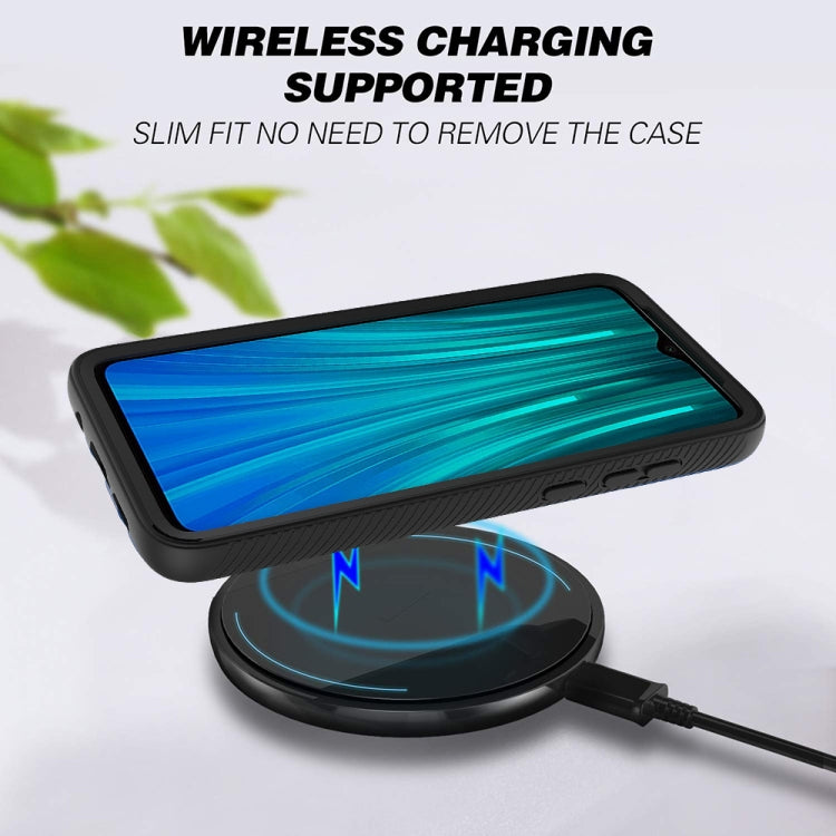 For Xiaomi Redmi Note 8 Pro Starry Sky Solid Color Series Shockproof PC + TPU Protective Case