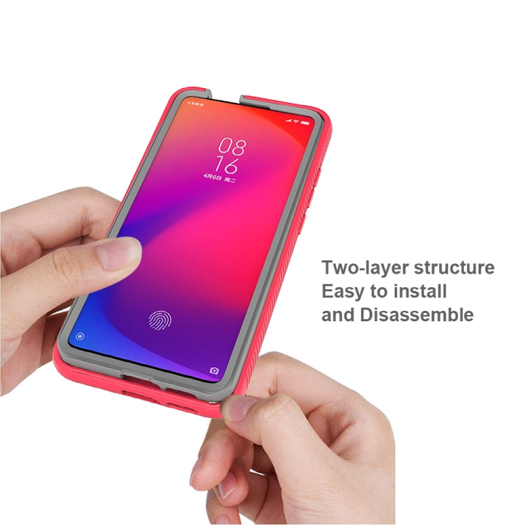 For Xiaomi Redmi K20 / K20 Pro / Mi 9T / 9T Pro Starry Sky Solid Color Series Shockproof PC + TPU Protective Case