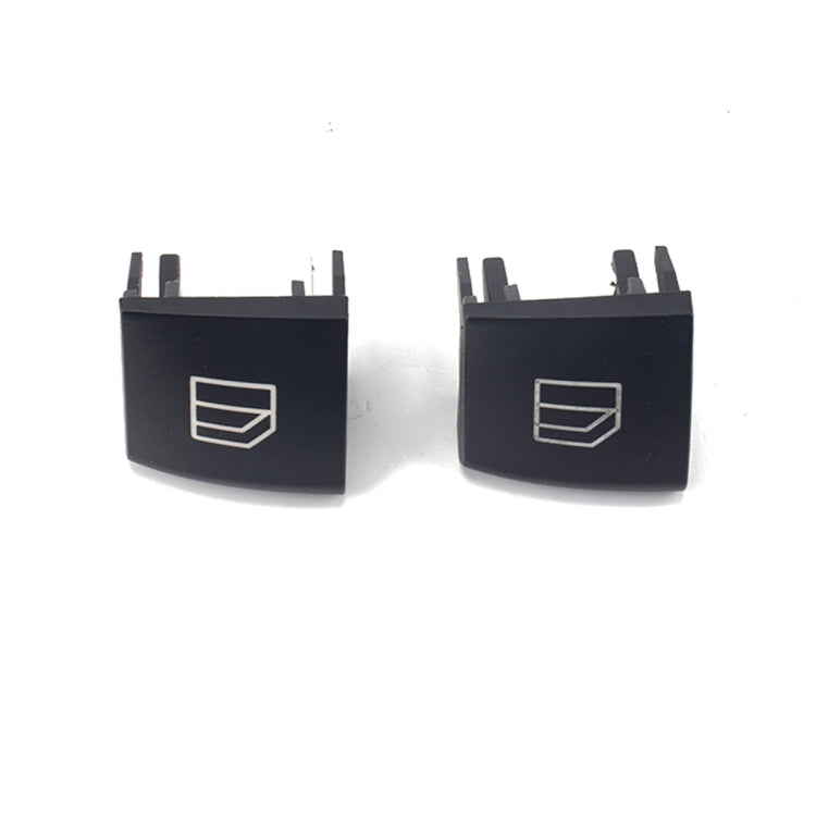 2 PCS Car Left and Right Front Window Switch Button Front Cover for Mercedes-Benz