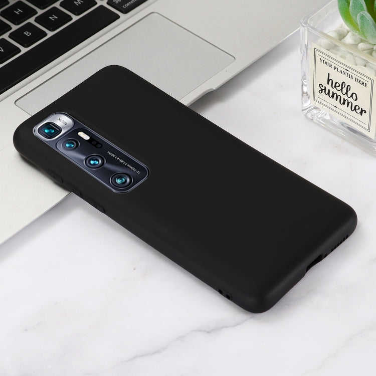 For Xiaomi Mi 10 Ultra Pure Color Liquid Silicone Shockproof Full Coverage Case