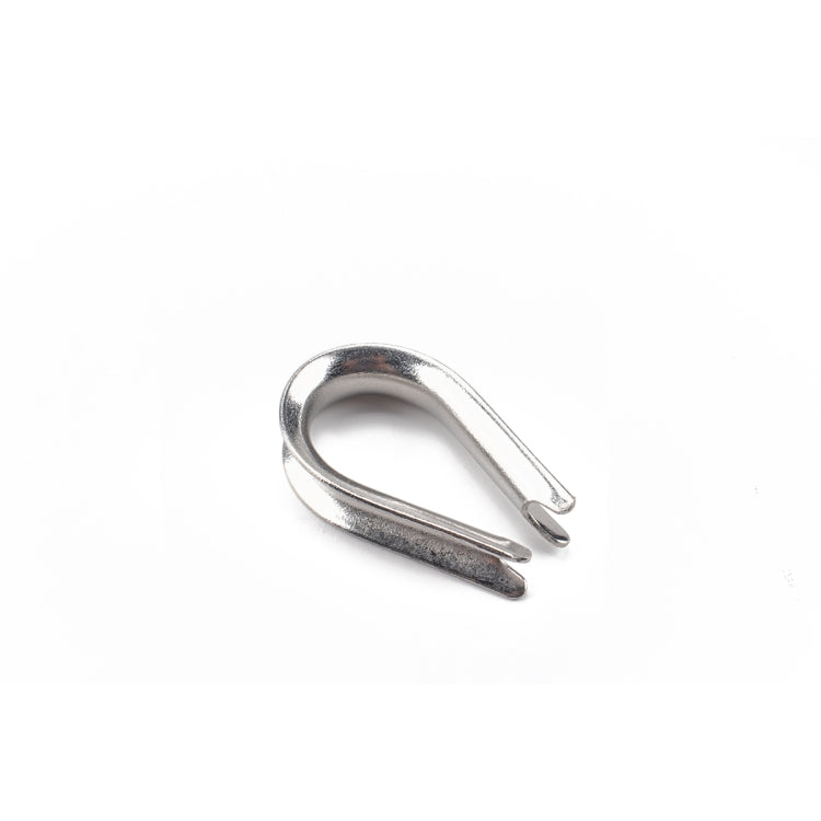 100 PCS M1.5 304 Stainless Steel Cable Rope Thimble Triangle Ring