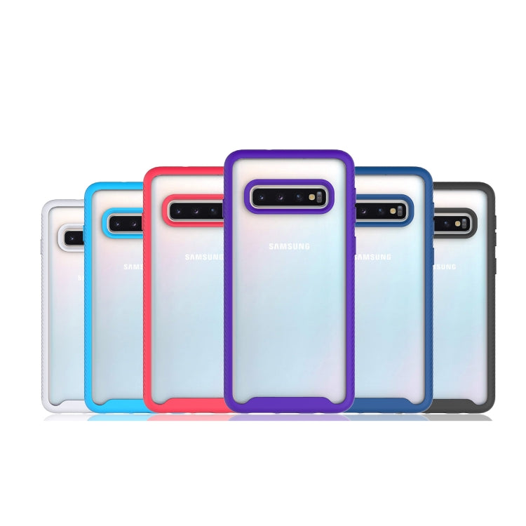 For Samsung Galaxy S10 Starry Sky Solid Color Series Shockproof PC + TPU Protective Case