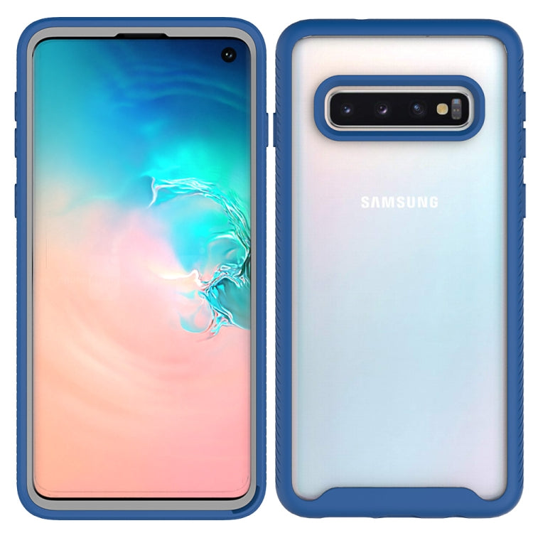 For Samsung Galaxy S10 Starry Sky Solid Color Series Shockproof PC + TPU Protective Case