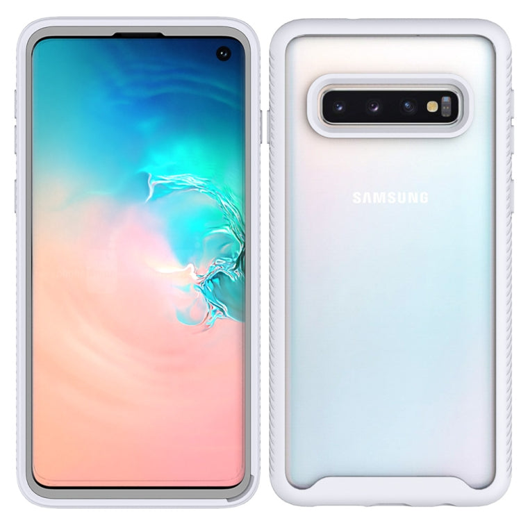 For Samsung Galaxy S10 Starry Sky Solid Color Series Shockproof PC + TPU Protective Case