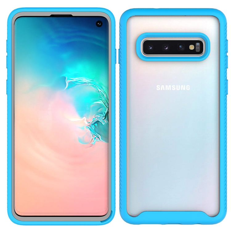 For Samsung Galaxy S10 Starry Sky Solid Color Series Shockproof PC + TPU Protective Case