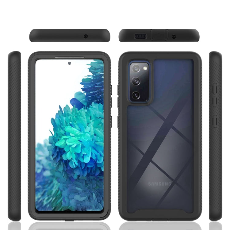 For Samsung Galaxy S20 FE Starry Sky Solid Color Series Shockproof PC + TPU Protective Case