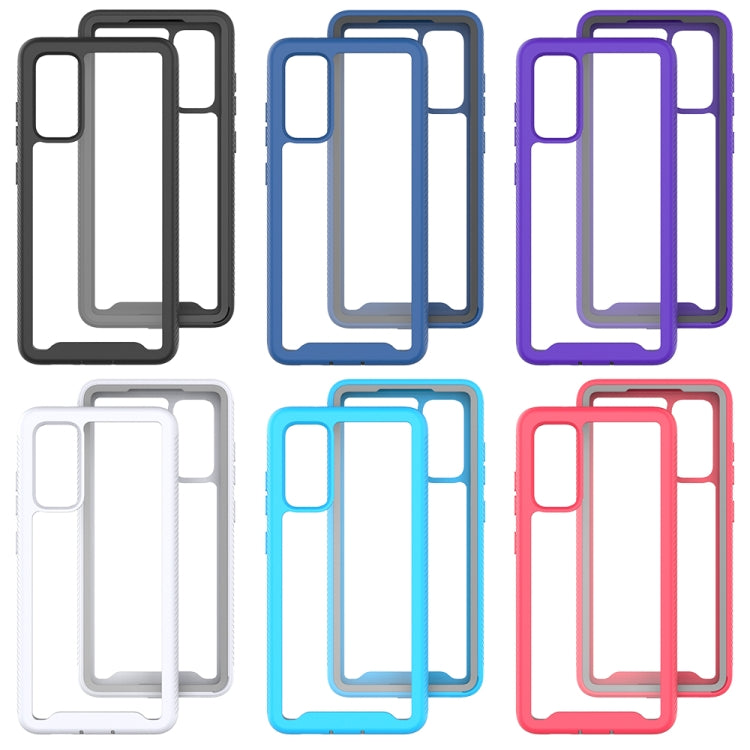 For Samsung Galaxy S20 FE Starry Sky Solid Color Series Shockproof PC + TPU Protective Case