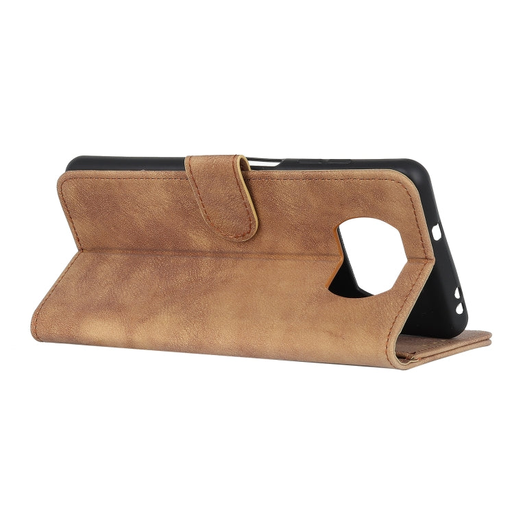 For Xiaomi Poco X3 NFC Antelope Texture Magnetic Buckle Horizontal Flip PU Leather Case with Card Slots & Wallet & Holder