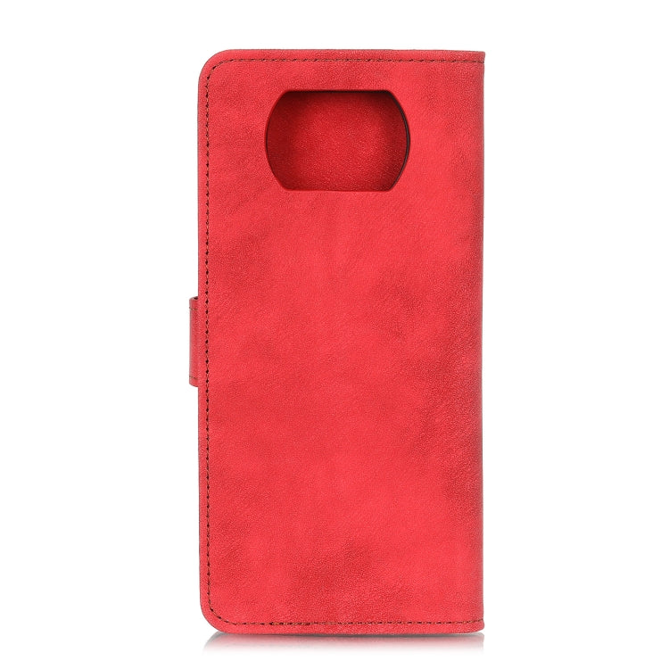 For Xiaomi Poco X3 NFC Antelope Texture Magnetic Buckle Horizontal Flip PU Leather Case with Card Slots & Wallet & Holder