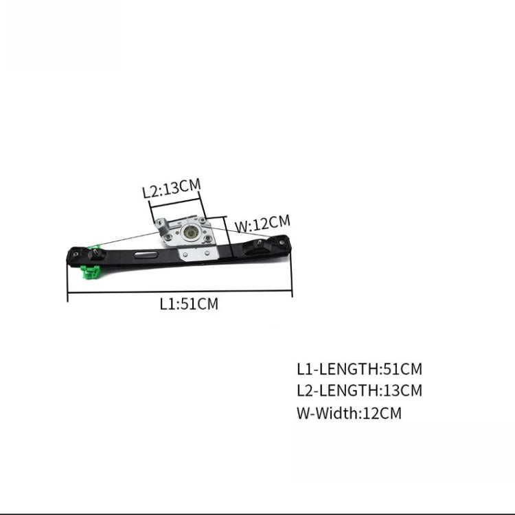 Car Rear Left Glass Lift Power Window Regulator 51357140589 for BMW 325i / 325Xi / 328i