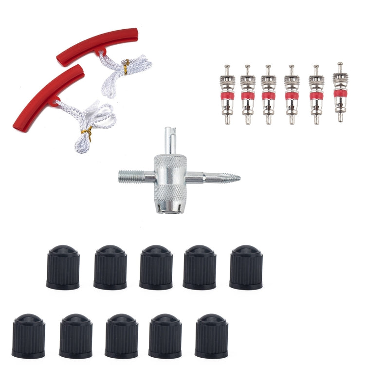 24 in 1 Car / Motorcycle 12 inch Tire Repair Lifting Tool Pry Bar Lever