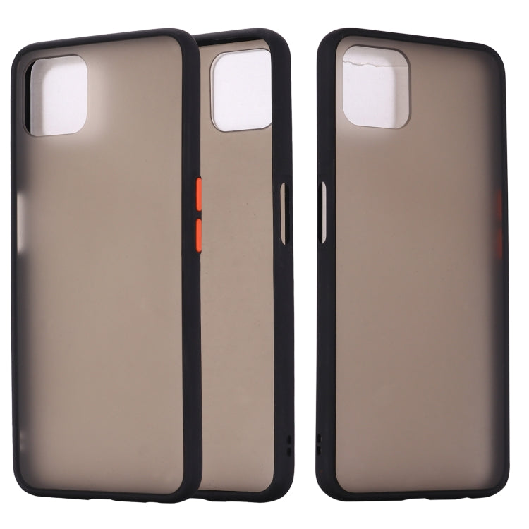 For OPPO A72 5G Skin Hand Feeling Series Shockproof Frosted PC+ TPU Protective Case