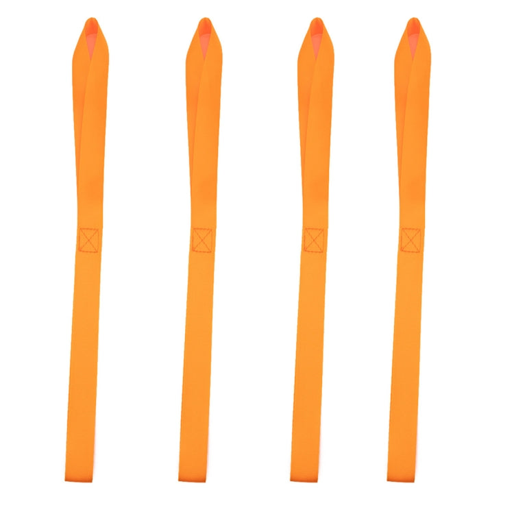 4 PCS ATV Hook Belt Motorcycle Tie Down Straps, Length:46cm