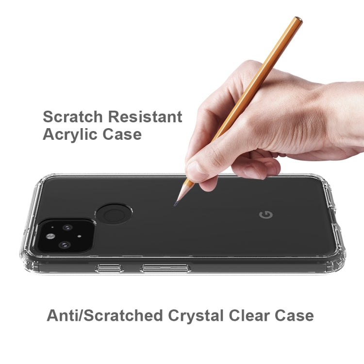 For Google Pixel 5 Scratchproof TPU + Acrylic Protective Case