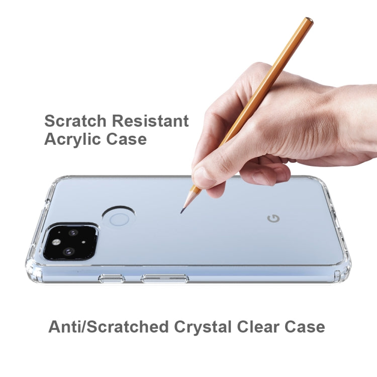 For Google Pixel 4a 5G Scratchproof TPU + Acrylic Protective Case