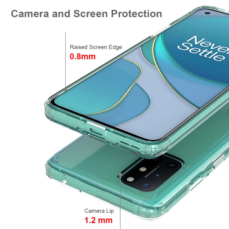 For OnePlus 8T Scratchproof TPU + Acrylic Protective Case(Transparent)