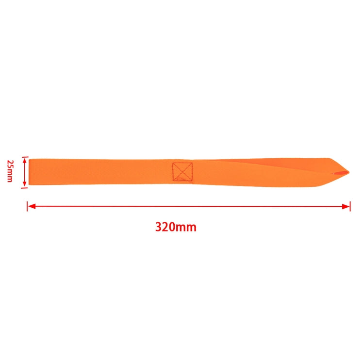 8 PCS ATV Hook Belt Motorcycle Tie Down Straps, Length:32cm