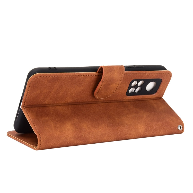 For Xiaomi Mi 10T Solid Color Skin Feel Magnetic Buckle Horizontal Flip Calf Texture PU Leather Case with Holder & Card Slots & Wallet