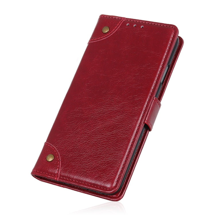 For Xiaomi Mi 10T 5G Copper Buckle Nappa Texture Horizontal Flip Leather Case with Holder & Card Slots & Wallet