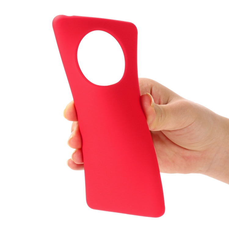 For Huawei Mate 40 Pro Pure Color Liquid Silicone Shockproof Full Coverage Case