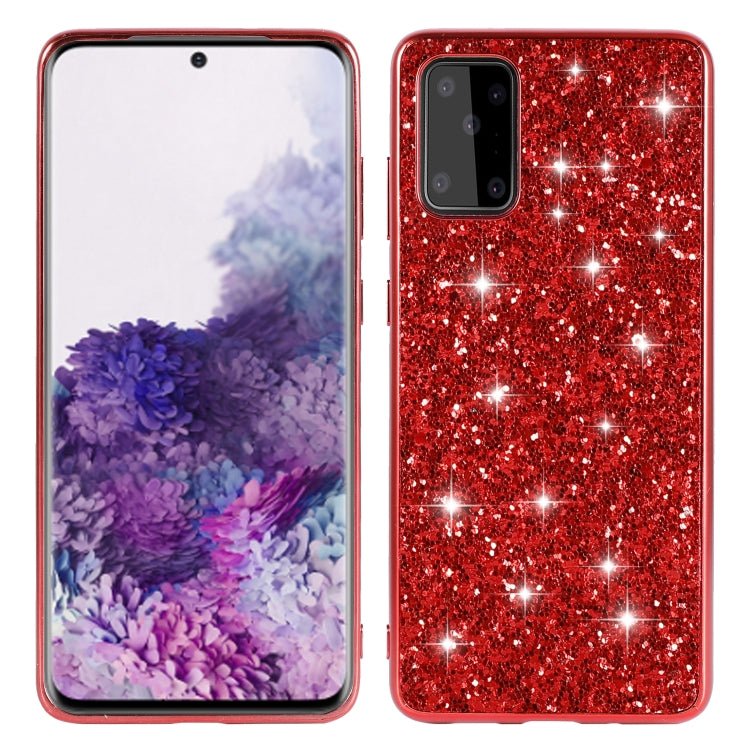 For Samsung Galaxy S20 FE Glitter Powder Shockproof TPU Protective Case