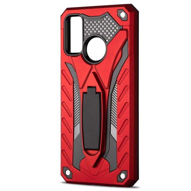 For Huawei P Smart 2020 Shockproof TPU + PC Protective Case with Holder