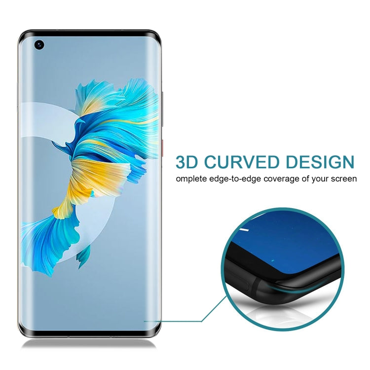 For Huawei Mate 40 / Mate 40E 5G / Mate 40E 4G 9H 3D HD Curved Edge Tempered Glass Film