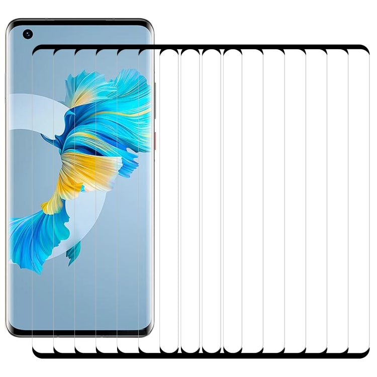 For Huawei Mate Mate 40 / Mate 40E 5G / Mate 40E 4G 25 PCS 9H 3D HD Curved Edge Tempered Glass Film
