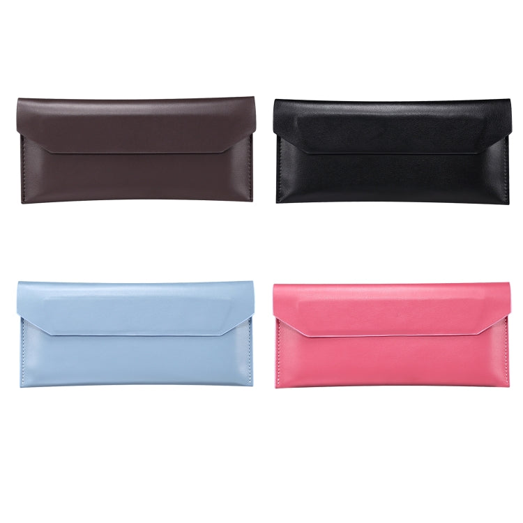 Magnetic Genuine Leather Horizontal Flip Protective Case for 6.1-6.7 inch Smartphones