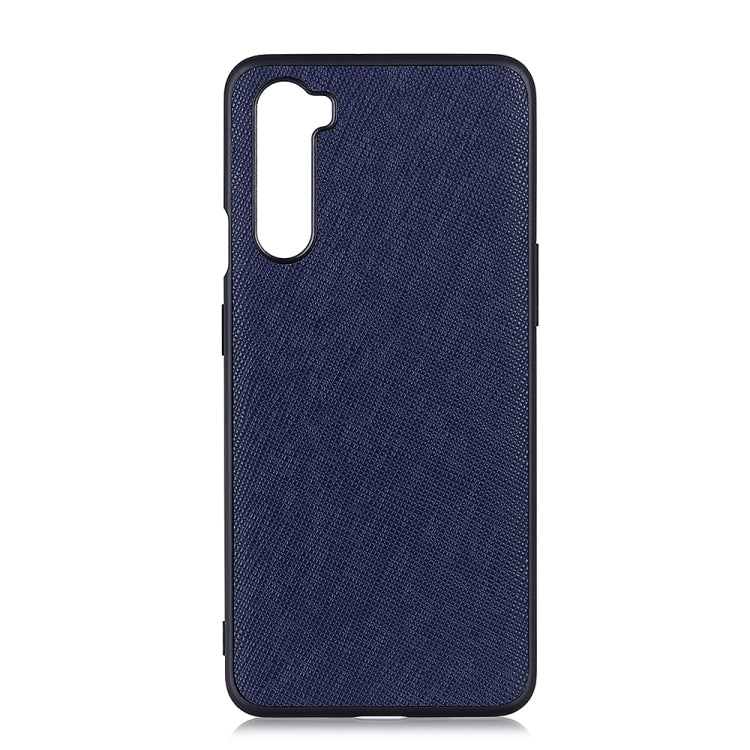 Hella Cross Texture Genuine Leather Protective Case For OnePlus Nord