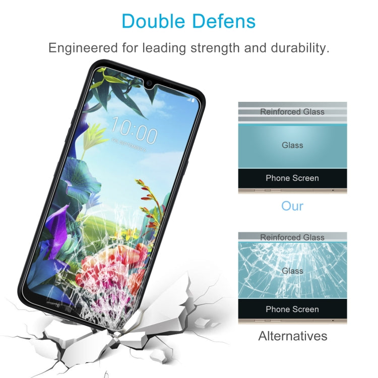 For LG K40S 0.26mm 9H 2.5D Tempered Glass Film