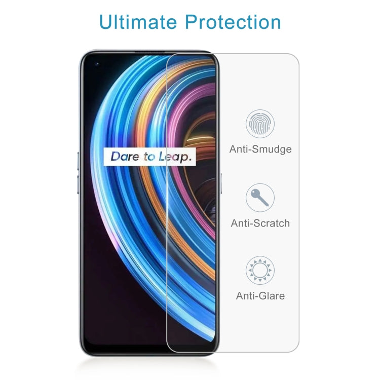 For OPPO Realme X7 50 PCS 0.26mm 9H 2.5D Tempered Glass Film