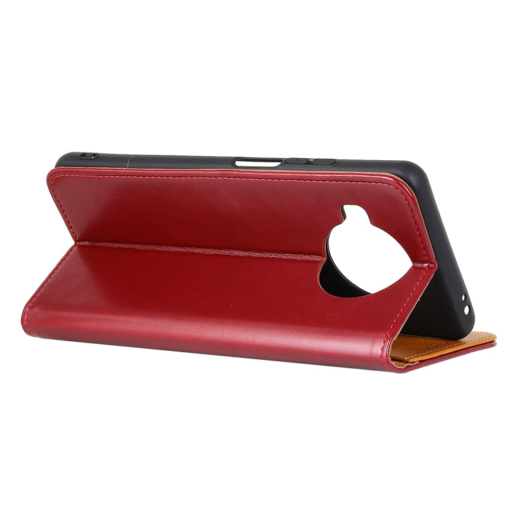 For Xiaomi Mi 10T Lite 5G 3-Color Pearl Texture Magnetic Buckle Horizontal Flip PU Leather Case with Card Slots & Wallet & Holder